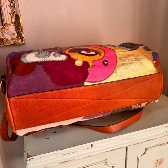 Marc Jacobs Collection x Julie Verhoeven Abstract Art Duffle Bag - Picture 8 of 15